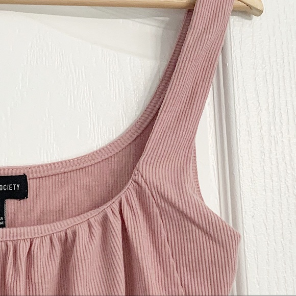 ☀️ STREETWEAR | Ribbed bodysuit pink - Picture 4 of 6